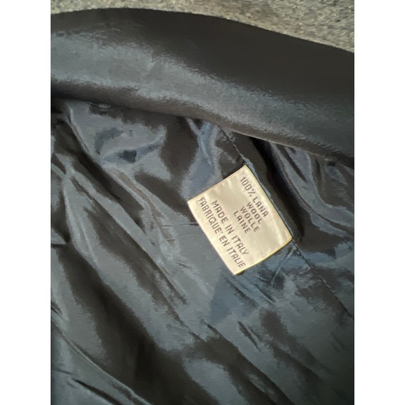 Late 1970's Gianni Versace grey Lana wool tailored Blazer Jacket - Picture 7 of 10